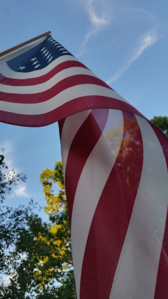 American flag photo